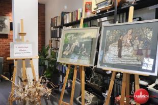 Batiki Elżbiety Suchowieckiej w Galerii „Zakładka”