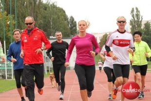 Dzisiaj biegacze aktywizowali się na stadionie w Kortowie