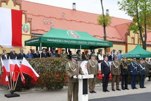 Pogranicznicy z Warmii i Mazur świętowali 31. rocznicę powołania Straży Granicznej