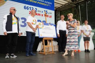 Ponad 150 tys. zł dla szpitala dziecięcego w Olsztynie dzięki wspólnie pokonanym kilometrom