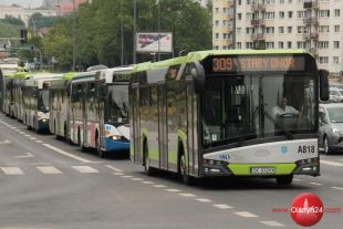 Mniej autobusów do Kortowa