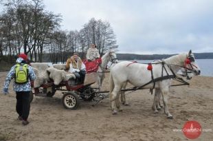 Olsztyńskie morsy grały z Orkiestrą Owsiaka