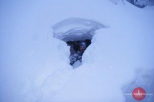 Zimowy poligon lidzbarskiego pułku rozpoznania w Sudetach