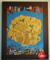 Barwny świat Małgorzaty Śrutkowskiej-Felińskiej w Galerii Rynek