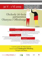 Dni Kultury Niemieckiej w Olsztynie ruszają jutro