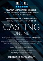 W Mrągowie powstaje nowy film. Statyści poszukiwani