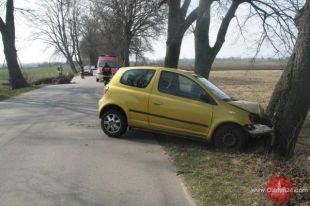 Pijani pracownicy drogowi spowodowali wypadek