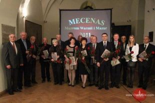 Mecenasi Muzeum Warmii i Mazur uhonorowani