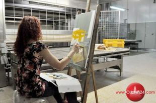 Malarski plener w piekarni