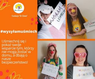 #wysyłamuśmiech – akcja Fundacji „Dr Clown”