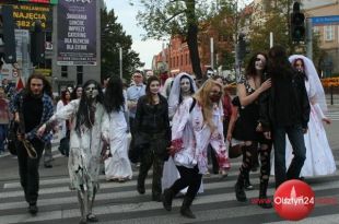 Zombie przeszły ulicami Olsztyna