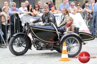 Zabytkowe motocykle znowu odwiedziły Olsztyn