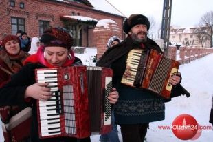 Kolędnicy w Klebarku Wielkim