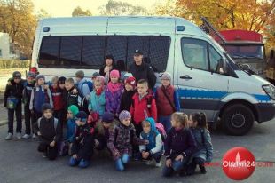 Uczniowie z wizytą u policjantów