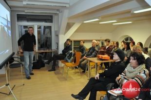 Marcin Gienieczko promował swoją książkę w WBP