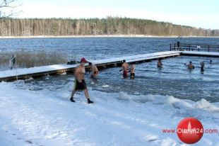 Mrozy sprzyjają morsom