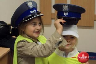 Przedszkolaki odwiedziły policjantów w ramach programu „Otwarte Jednostki Policji”