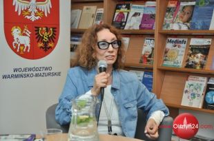 Olga Lipińska gościła w WBP