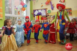 Przedszkolaki bawiły się na zabawie karnawałowej