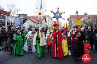 I Olsztyński Orszak Trzech Króli przeszedł ulicami miasta