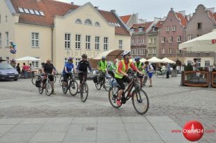 „Aktywni” uczestniczą również w rodzinnych rajdach rowerowych 
