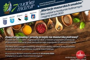 Kulinarny konkurs 7 Cudów Mazur