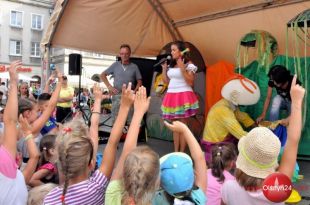 W wielką podróż z Olkiem i Tolą mali olsztynianie wyruszyli na zakończenie wakacji