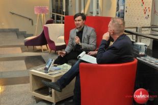 Piotr Surmaczyński gościł w WBP