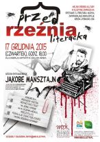 MOK zaprasza na przedRzeźnię Literacką - gościem specjalnym spotkania będzie Jakobe Mansztajn