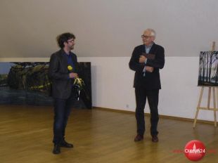 Miodówko pędzla Łukasza Zedlewskiego zaprezentowano na Czwartkowych Spotkaniach ze Sztuką w Dobrym Mieście