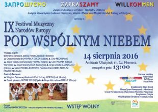 Wspólne niebo dla wszystkich w olsztyńskim amfiteatrze