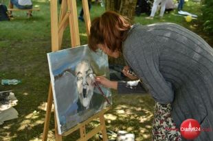 Tworzyli malality dla olsztyńskiego hospicjum