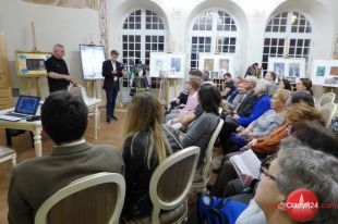 Spotkanie autorskie ze Sławomirem Skowronkiem odbyło się w lidzbarskiej Oranżerii Kultury