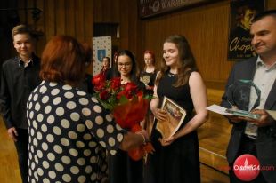 Grand Prix XV Festiwalu „O Warmio moja miła” dla Kwartetu PSM I i II st. w Olsztynie pod kierunkiem Tomasza Michalaka 