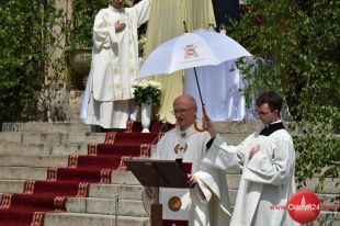 Olsztynianie obchodzili Boże Ciało mimo pandemii