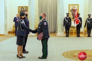 Naczelnik Warmińsko-Mazurskiego Urzędu Celno-Skarbowego z nominacją generalską 