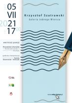 Galeria Jednego Wiersza: wernisaż poezji Krzysztofa Szatrawskiego już w poniedziałek