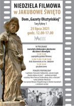 „Niedziela filmowa w Jakubowe święto” z Muzeum Warmii i Mazur