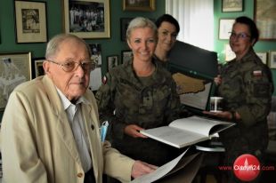 Z wizytą u prof. Czarneckiego ps. „Kadet” - żołnierza 3 Wileńskiej Brygady „Szczerbca”