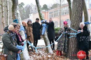 Dzień Przeciwko Przemocy Wobec Kobiet - CEiIK i olsztynianie symbolicznie pokazali, że nie ma na nią zgody 