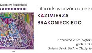 BWA zaprasza na spotkanie autorskie z Kazimierzem Brakonieckim