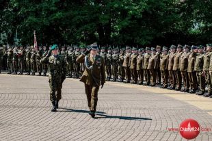 Wojewódzkie obchody Święta Wojska Polskiego odbyły się w Morągu