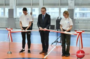 Hala sportowa w VLO oddana do użytku po remoncie