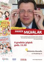 MBP zaprasza na spotkanie autorskie z Markiem Michalakiem w bibliotece Abecadło