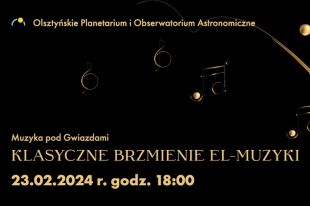 Klasyczne brzmienie el-muzyki poznamy w piątek w planetarium