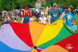 Urodziny UWM w Parku Centralnym