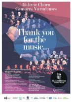 Koncert 15-lecia Chóru Cantores Varmienses odbędzie się w piątek w filharmonii