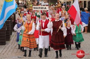 Burza przerwała inaugurację XXV Międzynarodowych Dni Folkloru Warmia i Mazury 2024