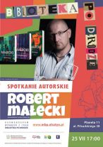 MBP zaprasza do biblioteki po drodze na spotkanie z Robertem Małeckim