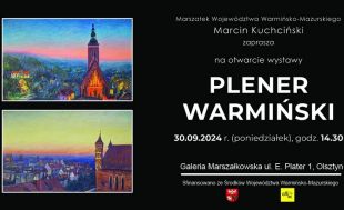 Wernisaż wystawy twórców II Międzynarodowego Warmińskiego Pleneru Malarskiego odbędzie się w poniedziałek